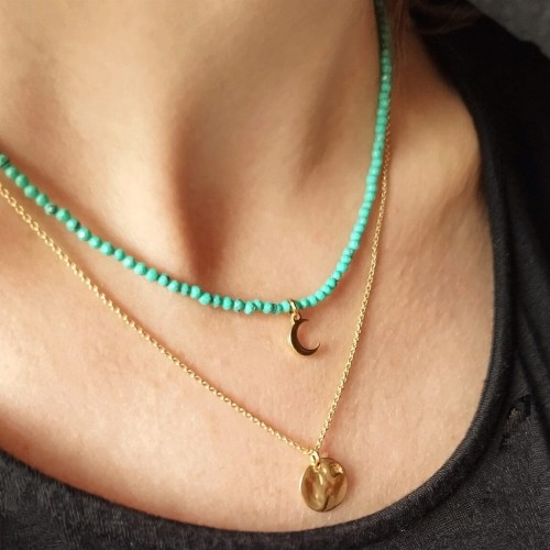 Naszyjnik z kamieni magnezytu Lumi Cosi