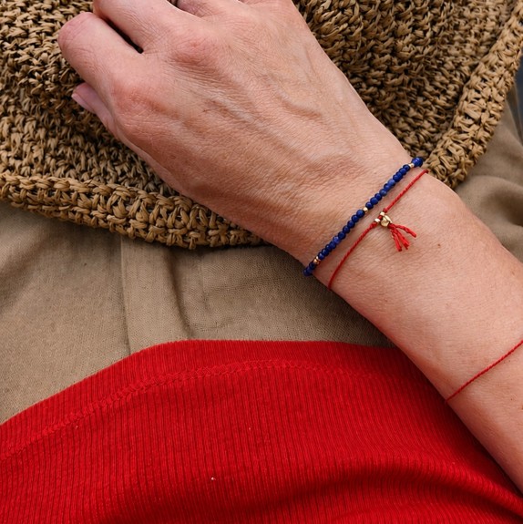 bransoletka z chwostem_red